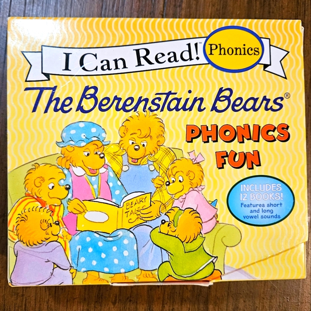 [The Berenstain Bears] I Can Read Phonics Fun Books